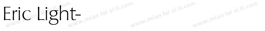 Eric Light字体转换